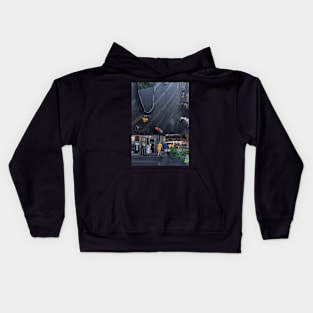 Birmingham (outside the railway station) Kids Hoodie